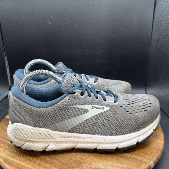 Brooks Addiction GTS 15 Womens Size 9 D Wide Running Shoes Gray Sneaker Athletic - Picture 3 of 8